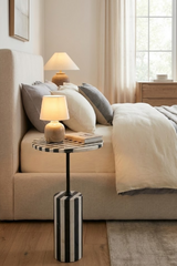 Stripes Marble Side Table | OROA Modern Regles | Oroa.com