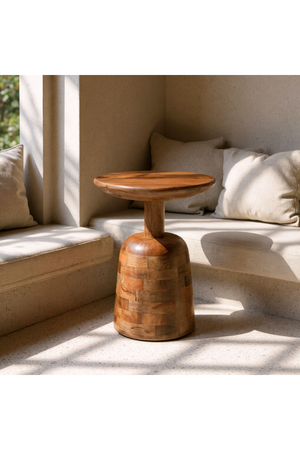 Mango Wood Modern Side Table | OROA Modern Kelk | Oroa.com
