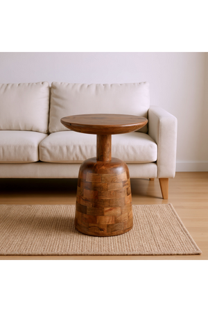 Mango Wood Modern Side Table | OROA Modern Kelk | Oroa.com