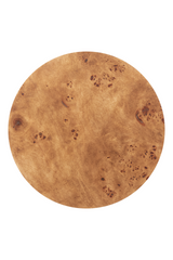 Burl Veneer 2-Layer Side Table | OROA Modern Adna | Oroa.com