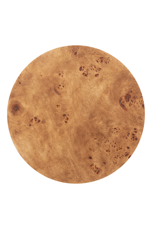 Burl Veneer 2-Layer Side Table | OROA Modern Adna | Oroa.com