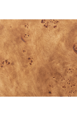Burl Veneer Round Side Table | OROA Modern Afinato | Oroa.com