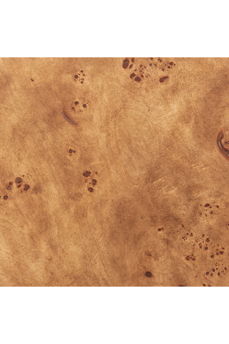 Burl Veneer Round Side Table | OROA Modern Afinato | Oroa.com