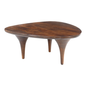   Walnut Finished Coffee Table | Oroa.com