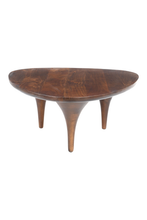 Walnut Finished Coffee Table | OROA Modern Spiker | Oroa.com