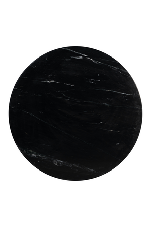 Black Wooden Round Dining Table | OROA Modern Kuro | Oroa.com