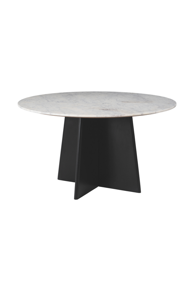 Round White Dining Table | OROA Modern Strela | Oroa.com