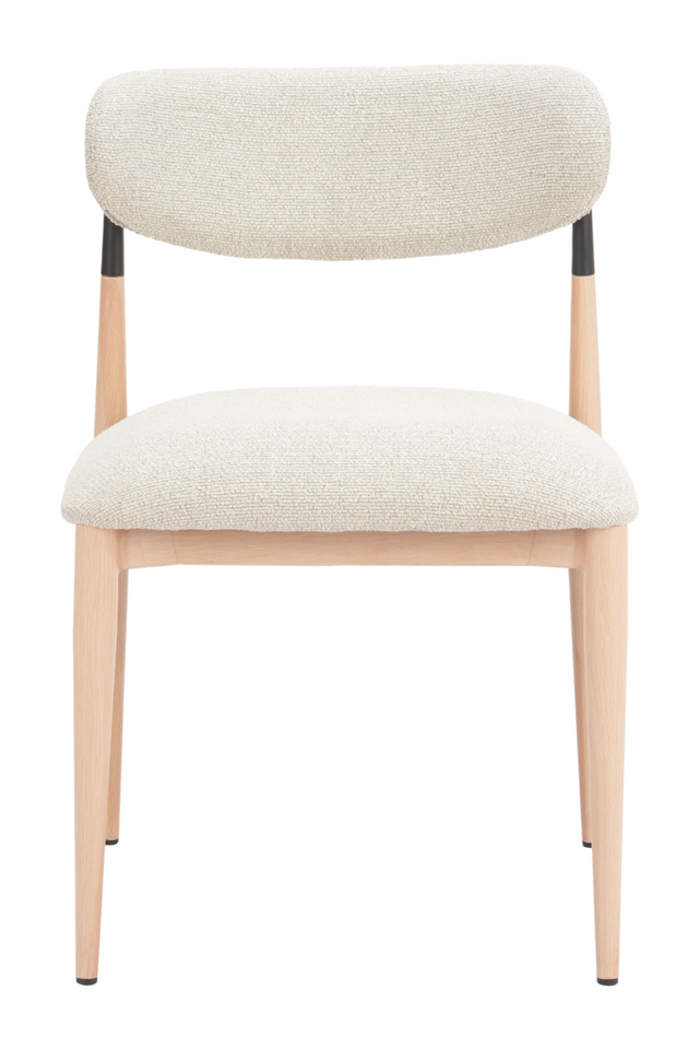 Gray Fabric Armless Dining Chairs (2) | OROA Modern Equinox | Oroa.com