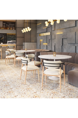Gray Fabric Modern Dining Chair | OROA Modern Equinox | Oroa.com