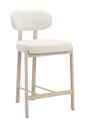 Gray Textured Weave Counter Stools (2) | OROA Modern Aurea | Oroa.com