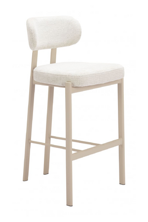 Gray Textured Weave Bar Stools (2) | OROA Modern Auream | Oroa.com