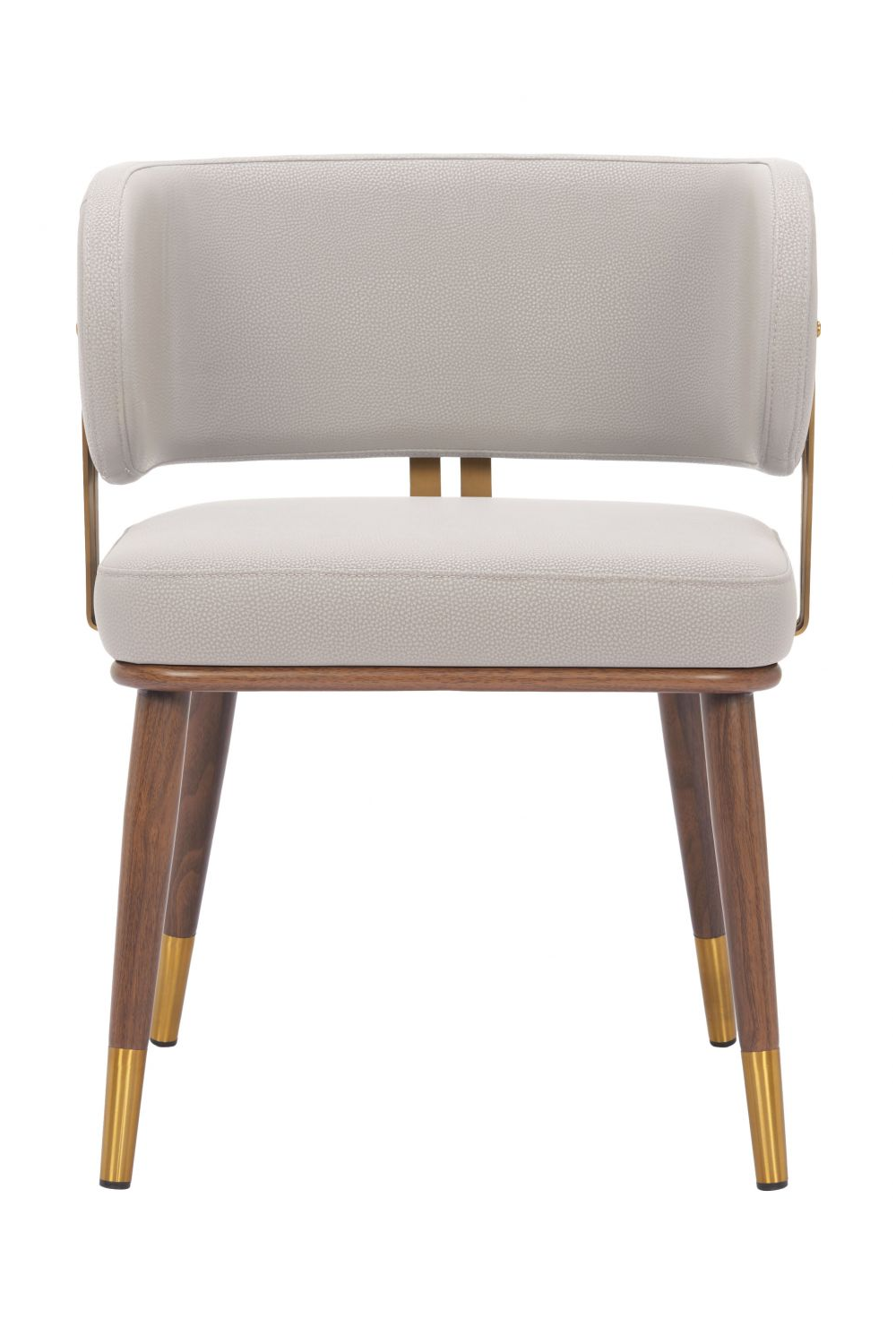 Beige Leather Dining Chair | OROA Modern Brew | Oroa.com