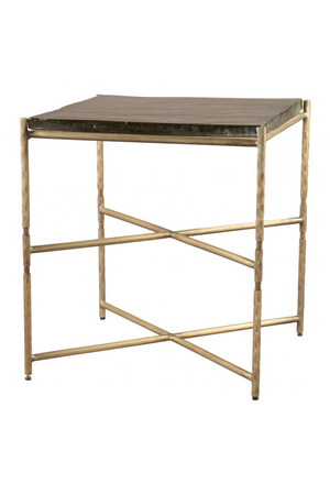 Black Glass Top Side Table | OROA Modern Kove | Oroa.com