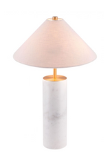 Beige Marble Base Table Lamp | OROA Modern Ciara | Oroa.com