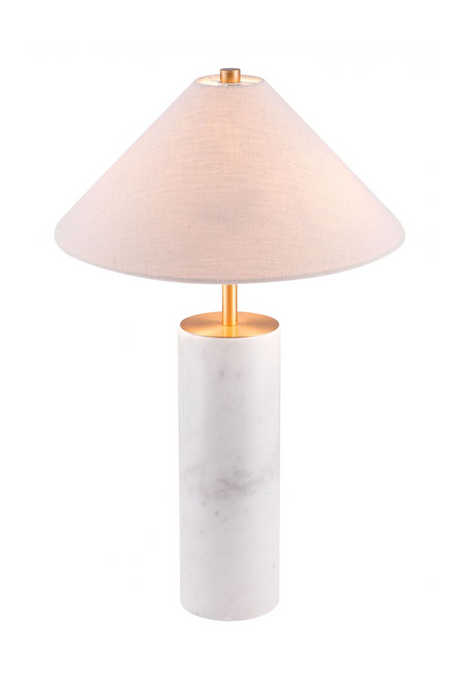 Beige Marble Base Table Lamp | OROA Modern Ciara | Oroa.com