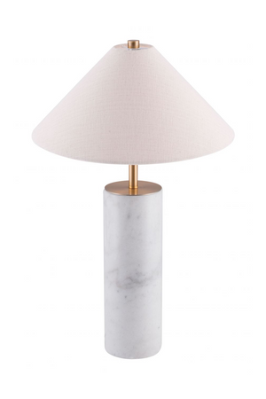Beige Marble Base Table Lamp | OROA Modern Ciara | Oroa.com
