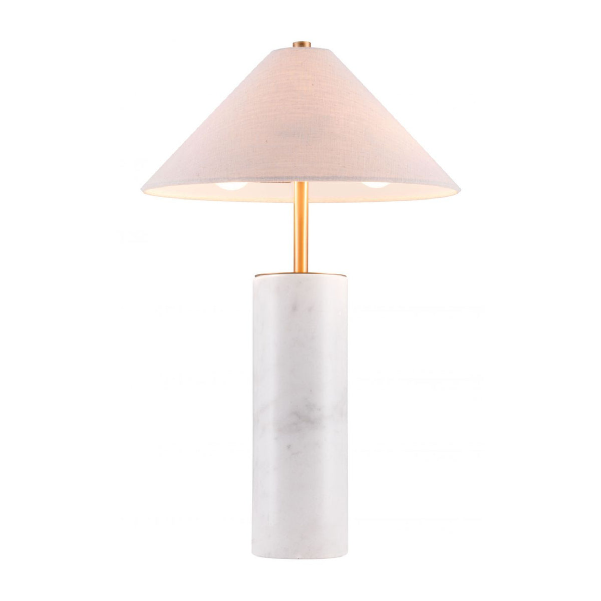 Beige Marble Base Table Lamp | OROA Modern Ciara | Oroa.com