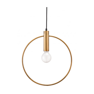 Brass Ring Pendant Lamp | OROA Modern Irenza