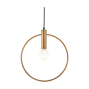 Brass Ring Pendant Lamp | OROA Modern Irenza
