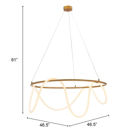 Flexible LED Tube Pendant Lamp | OROA Modern Wiber