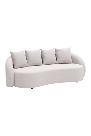 Beige Freeform Outdoor Sofa | OROA Modern Sunny Isles | Oroa.com