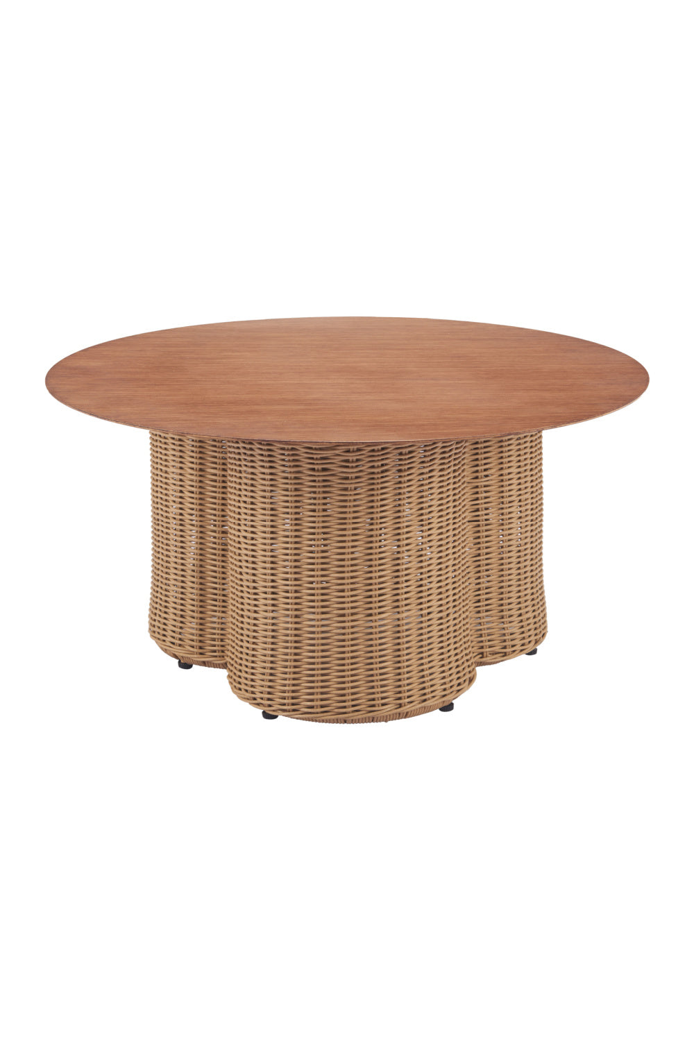 Natural Rattan Look Coffee Table | OROA Modern Soka | Oroa.com