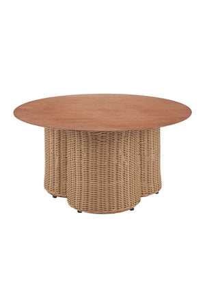 Natural Rattan Look Coffee Table | OROA Modern Soka | Oroa.com