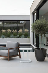 Outdoor Aluminum End Table | OROA Modern Friss | Oroa.com