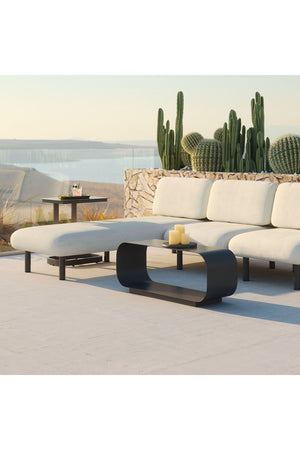 Gray Aluminum Outdoor Coffee Table | OROA Modern Brisa | Oroa.com