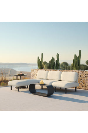 Gray Aluminum Outdoor Coffee Table | OROA Modern Brisa | Oroa.com