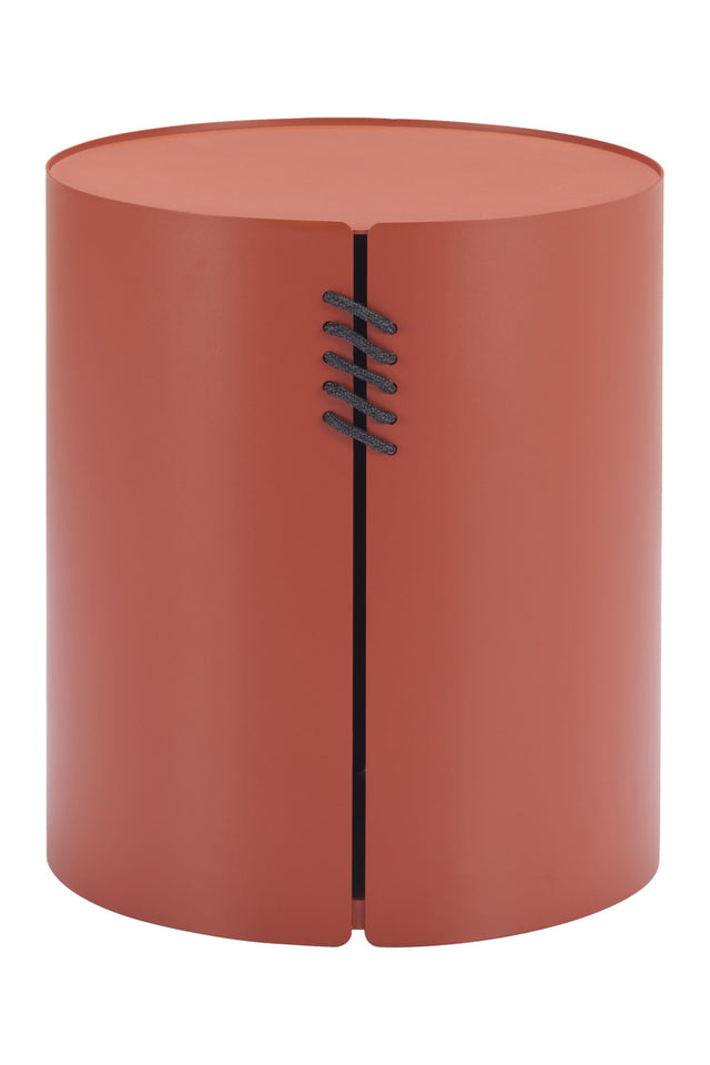 Brown Aluminum Outdoor Side Table | OROA Modern Bayu | Oroa.com