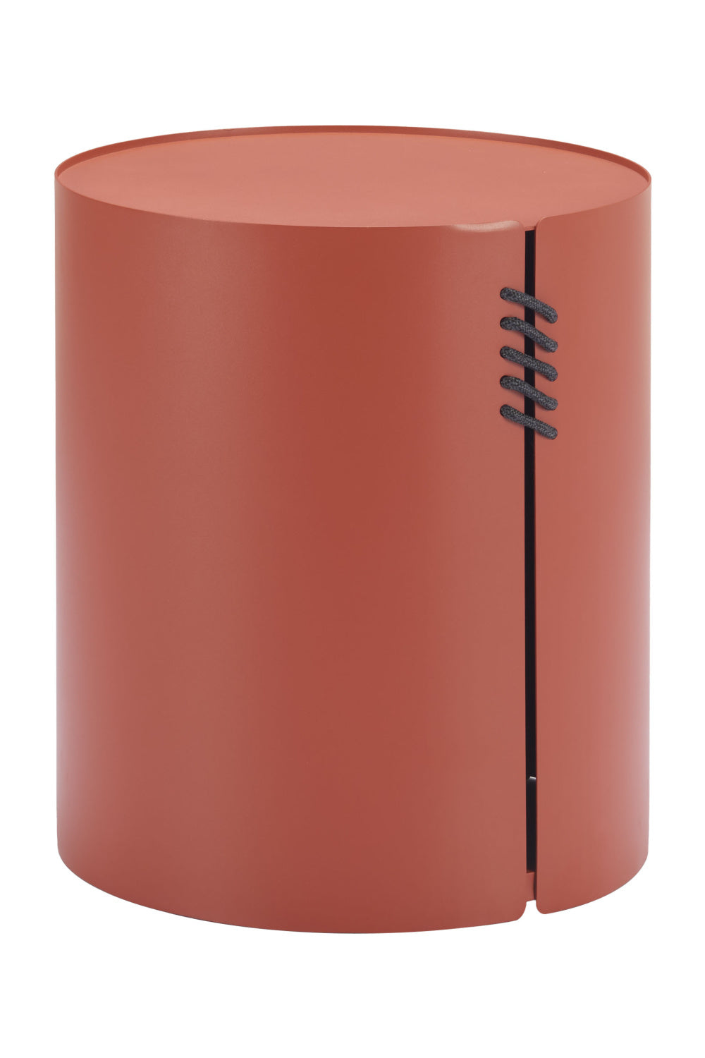 Brown Aluminum Outdoor Side Table | OROA Modern Bayu | Oroa.com