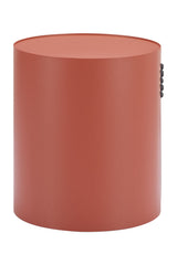 Brown Aluminum Outdoor Side Table | OROA Modern Bayu | Oroa.com