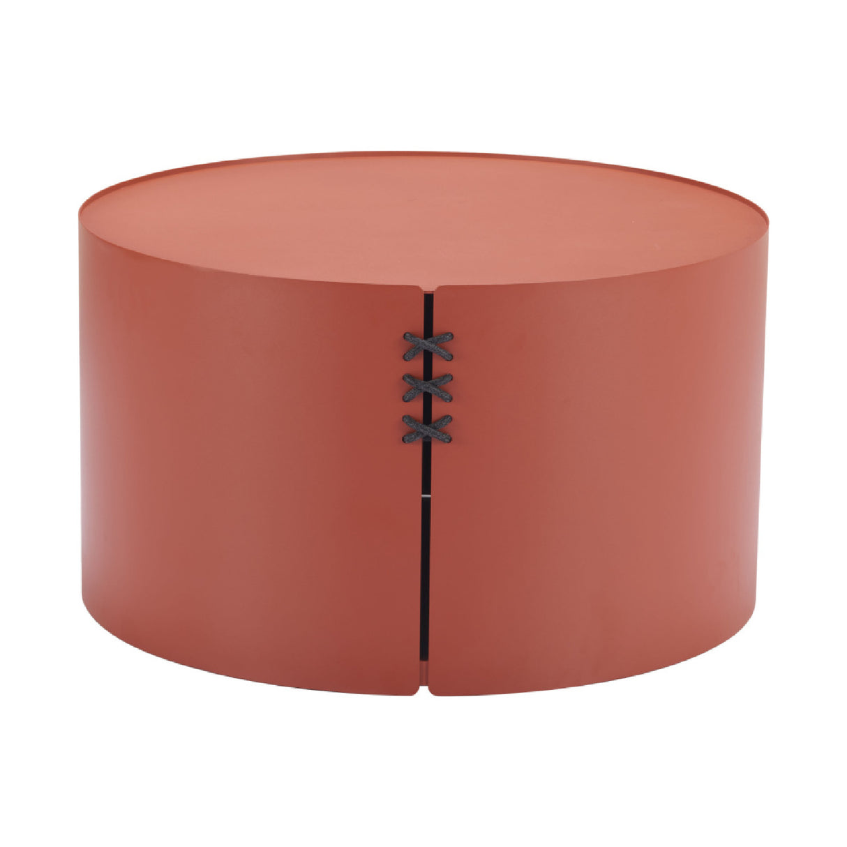 Brown Aluminum Outdoor Coffee Table | OROA Modern Bayu