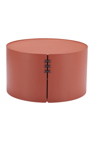Brown Aluminum Outdoor Coffee Table | OROA Modern Bayu | Oroa.com