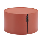 Brown Aluminum Outdoor Coffee Table | OROA Modern Bayu