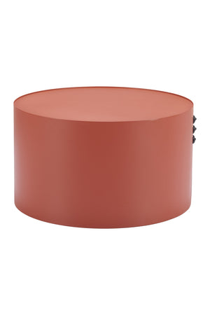 Brown Aluminum Outdoor Coffee Table | OROA Modern Bayu | Oroa.com