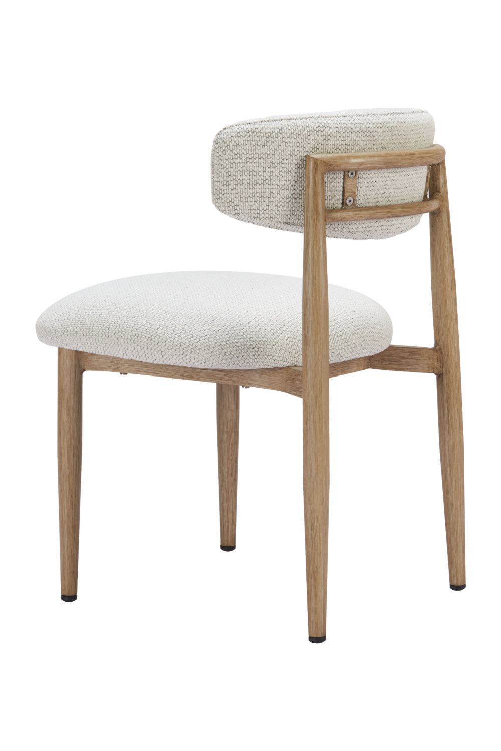 White Padded Outdoor Dining Chair | OROA Modern Bege | Oroa.com
