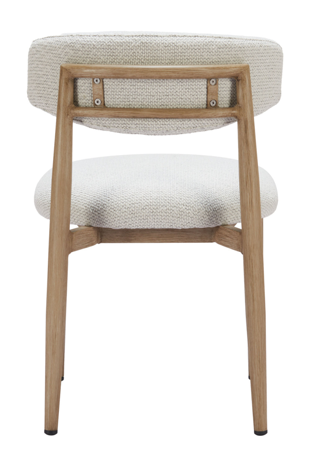 White Padded Outdoor Dining Chair | OROA Modern Bege | Oroa.com