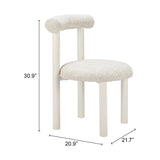 Modern Beige Outdoor Dining Chair | OROA Modern Ceres | Oroa.com