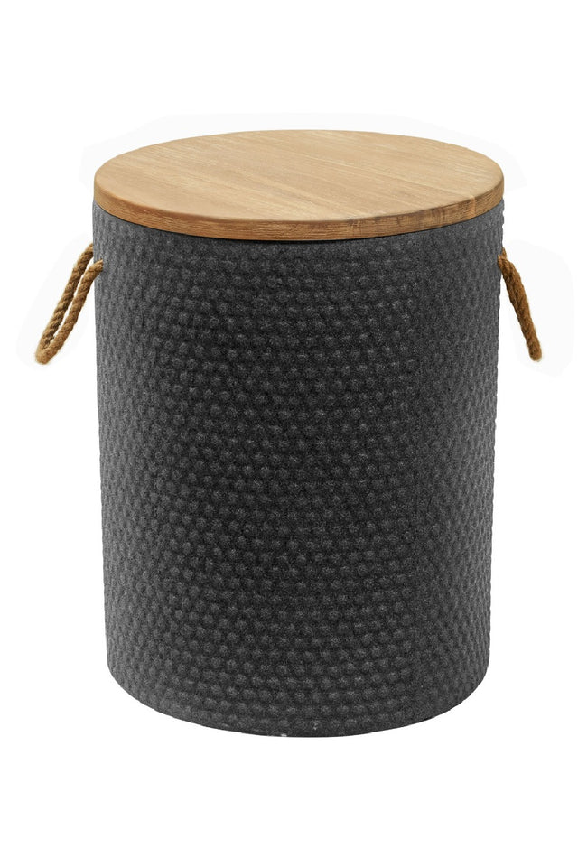 Painted Acacia Wood Outdoor Side Table | OROA Modern Beban | Oroa.com
