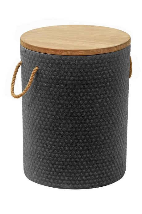 Painted Acacia Wood Outdoor Side Table | OROA Modern Beban | Oroa.com