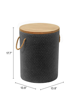 Painted Acacia Wood Outdoor Side Table | OROA Modern Beban | Oroa.com