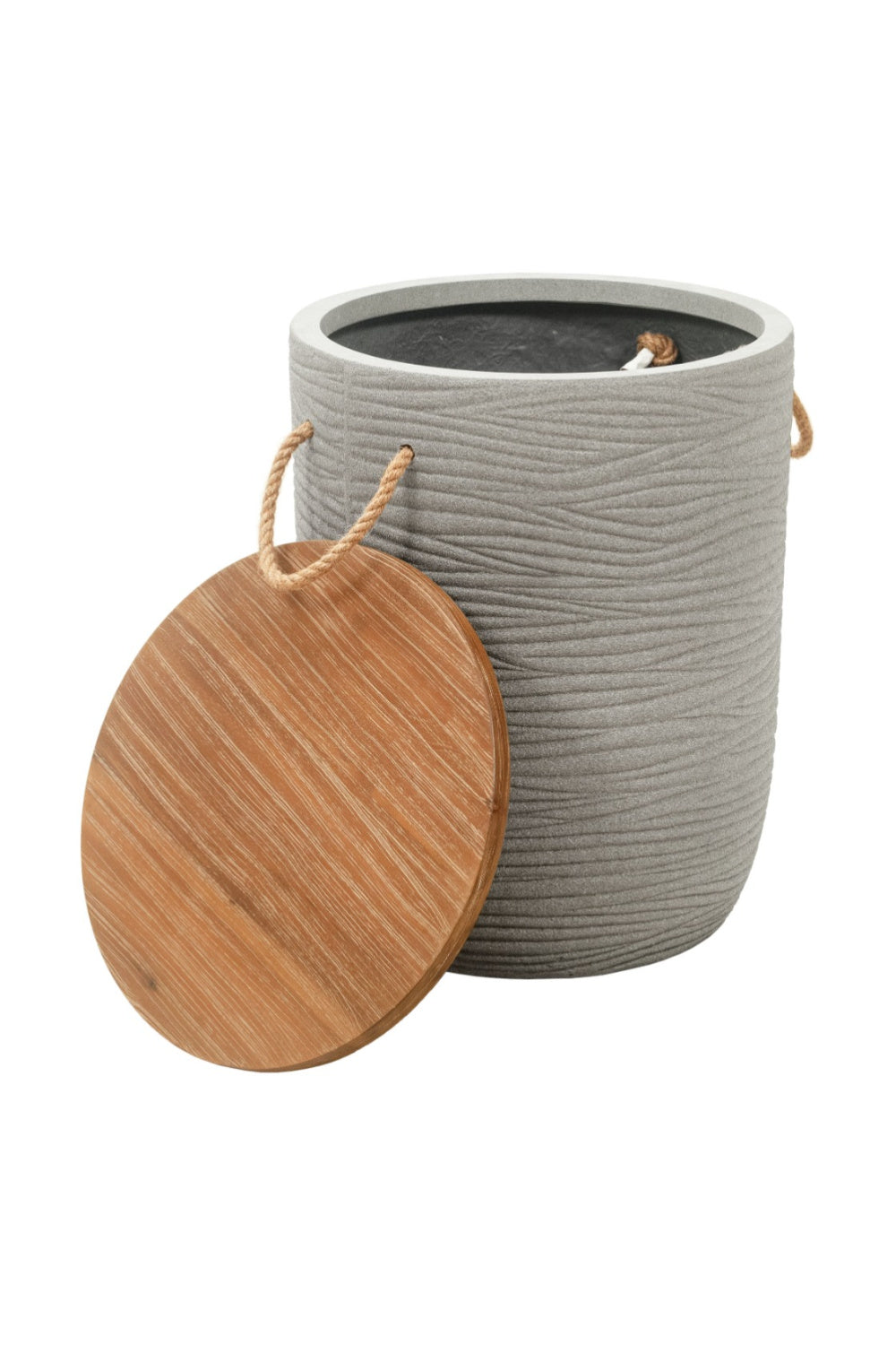 Gray Terrazzo Outdoor Side Table | OROA Modern Biban | Oroa.com