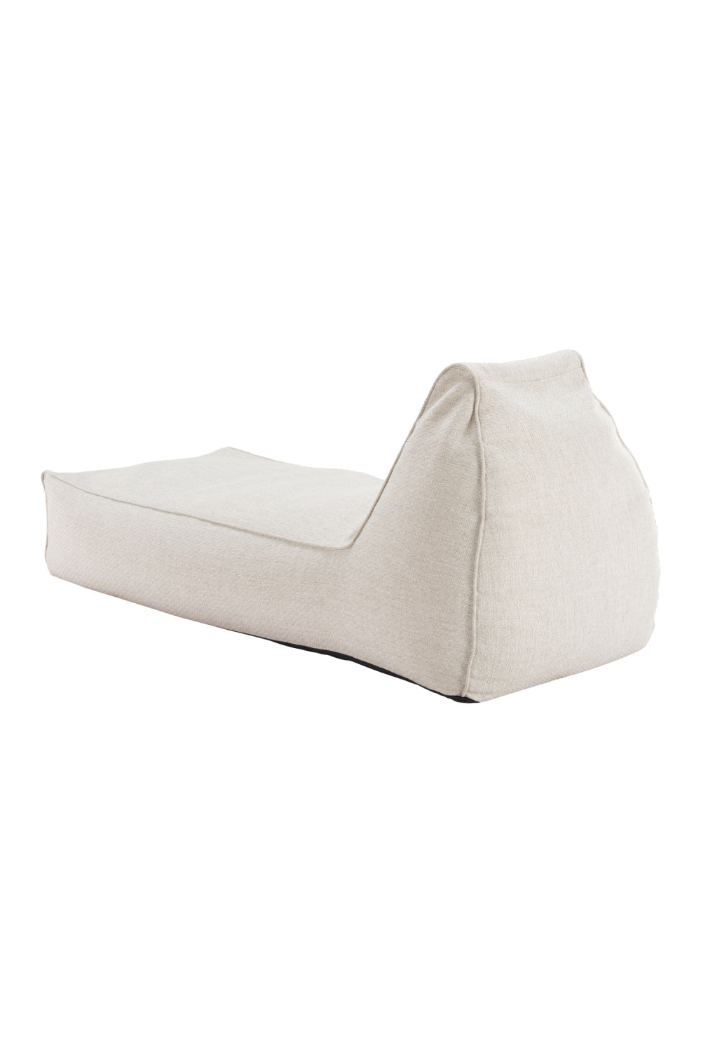 Beige Olefin Outdoor Chaise Lounge | OROA Modern Kalm | Oroa.com