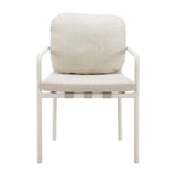 Beige Upholstered Outdoor Dining Chairs (2) | OROA Modern Aite | Oroa.com