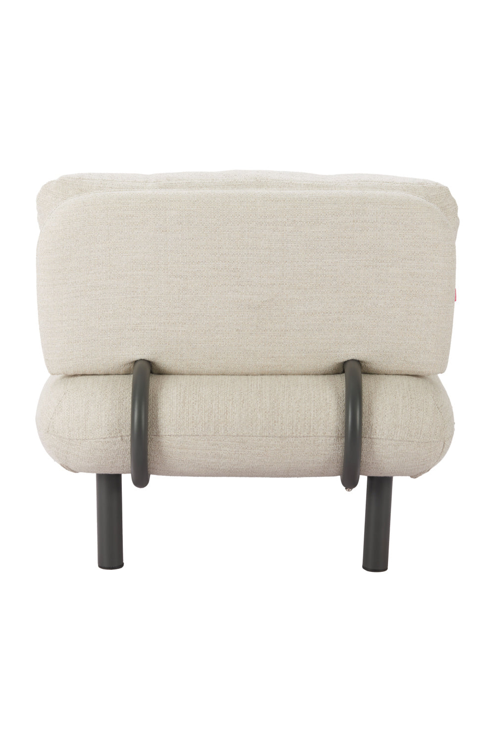 Beige Olefin Outdoor Chaise | OROA Modern Aperto | Oroa.com