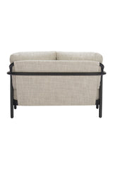 Aluminum Framed Outdoor Loveseat | OROA Modern Rein | Oroa.com