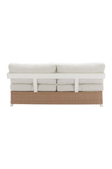 Brown Base Outdoor Sofa | OROA Modern Gelo | Oroa.com