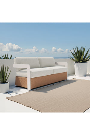 Brown Base Outdoor Sofa | OROA Modern Gelo | Oroa.com